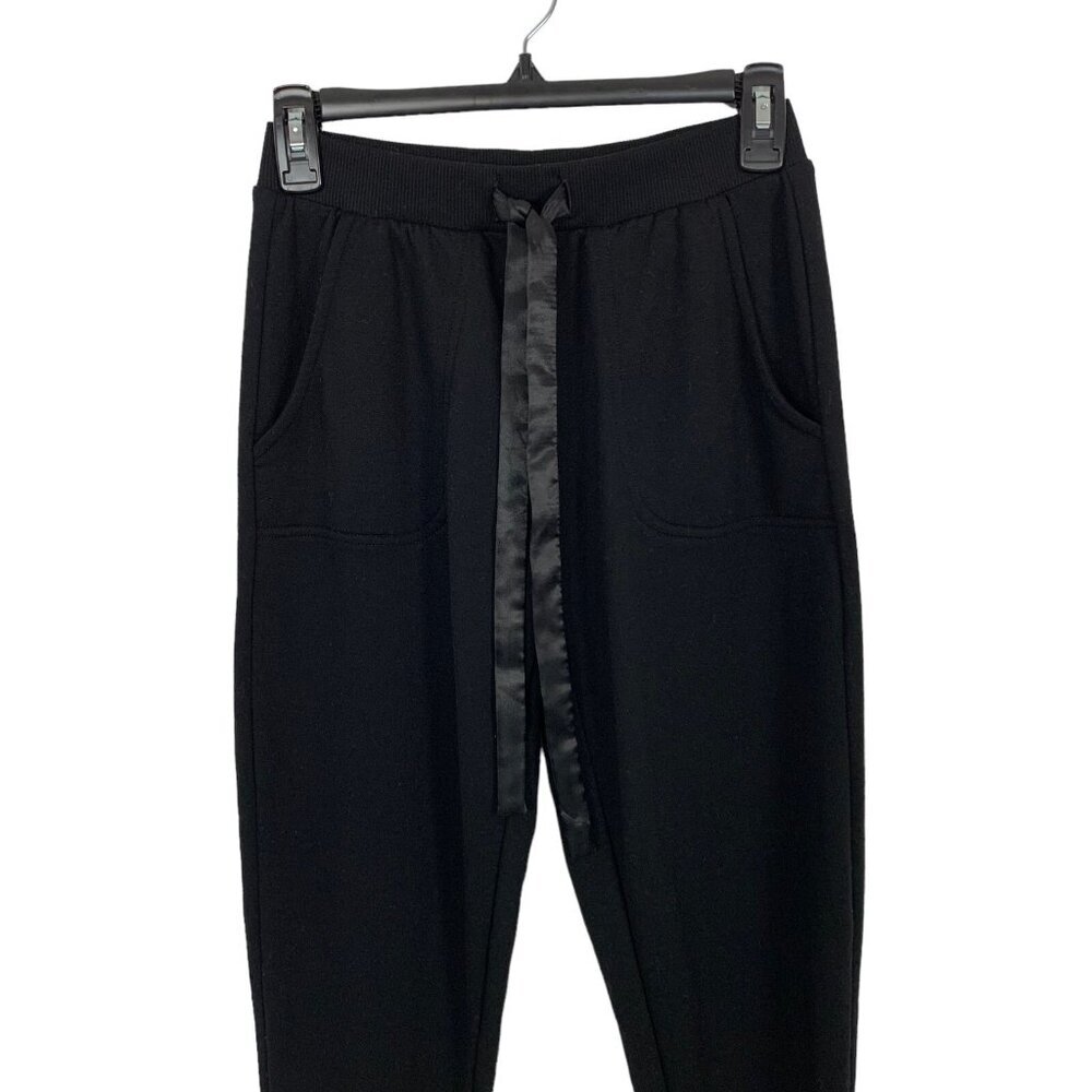 Flora Nikrooz Pants XS Black Lounge‎ Wide Leg Boho Casual Travel - Picture 2 of 5